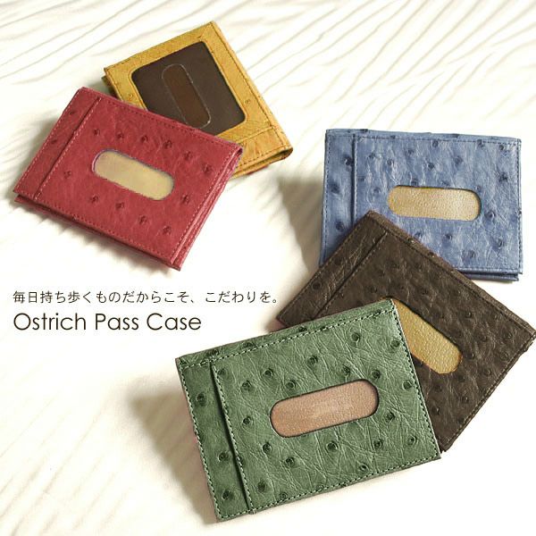 メンズ-オーストリッチ-カード入れ｜オーストリッチカード入れなら三京