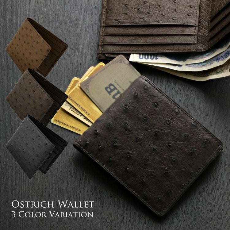 メンズ-財布-オーストリッチ｜メンズオーストリッチの財布なら三京商会