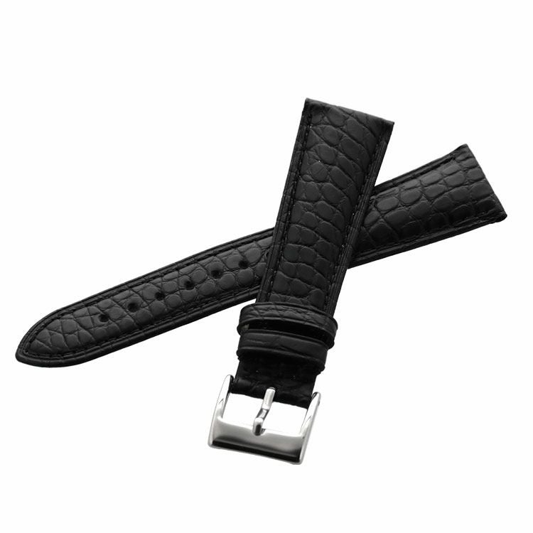 腕時計 付け替え用 ベルト 本革 メンズ アリゲーター 鰐皮 22mm