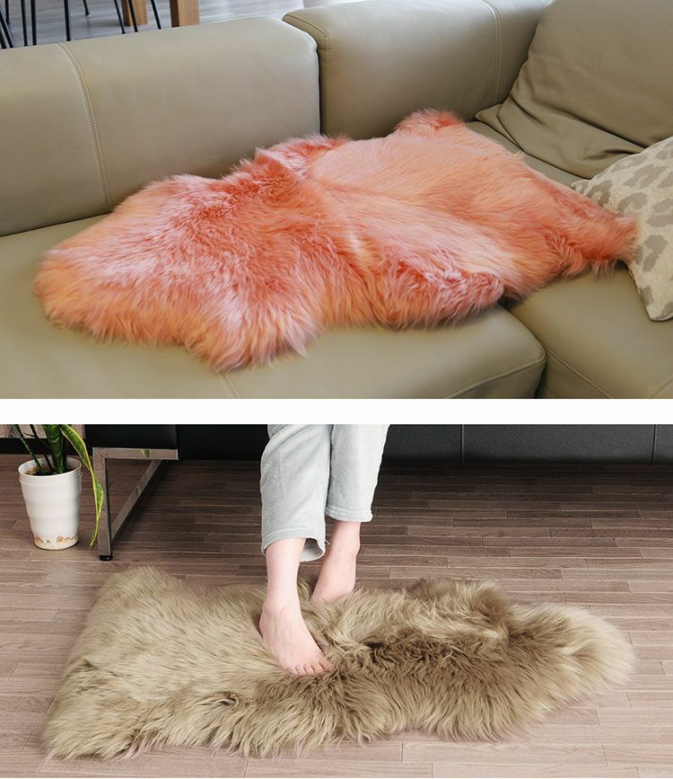 ムートン ラグ マット 1匹物 70×100 7F