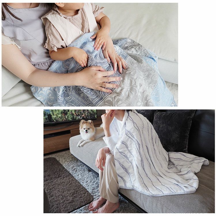 冷感 冷たい ブランケット ひんやり クール スローケット 丸洗いOK 夏