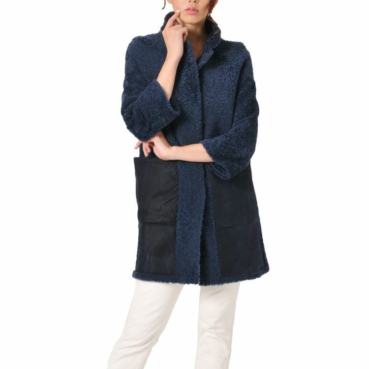 OLIVIERI/オリヴィエリ トスカーナ ムートン コート ロング ダブル