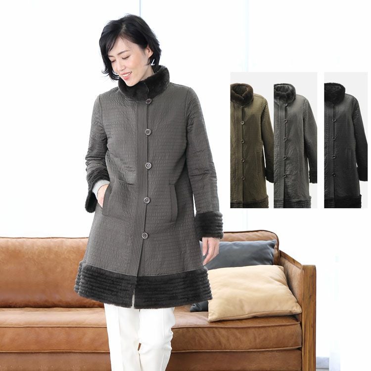 レディース-レッキス・ラビット-ファーコート｜三京商会 本店