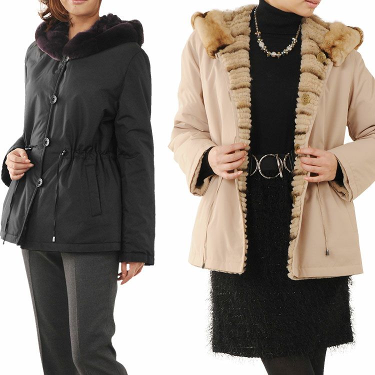 レディース-高級毛皮-リバーシブル｜リバーシブルコートなら三京商会 本店