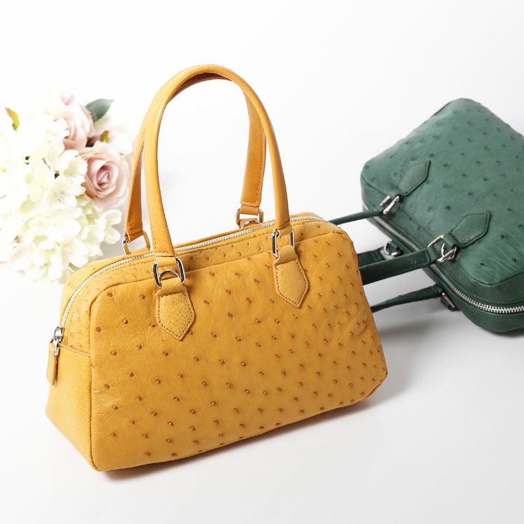 オーストリッチ　バッグ オーストリッチ 2WAY ミニバッグ 5F