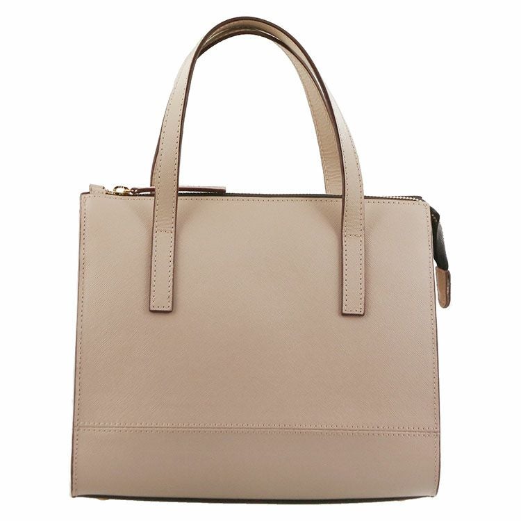 美品✨ LE TANNEUR 2way サフィアーノレザー 牛革 ダレスバッグ レディース 2WAY ハンドバッグ サフィアーノ レザー 牛革 Mia Borsa 5F