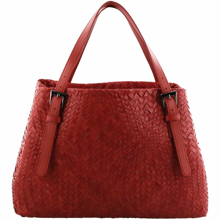 メッシュレザー トートバッグ スネーク レディース 5F