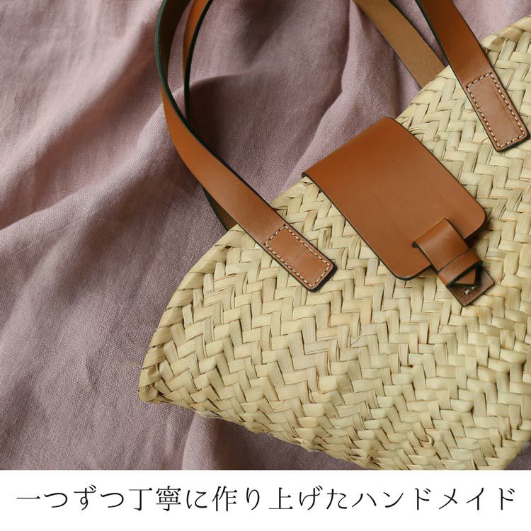 かごバッグ Caterina Bertini ハンドメイド バッグ イタリア製