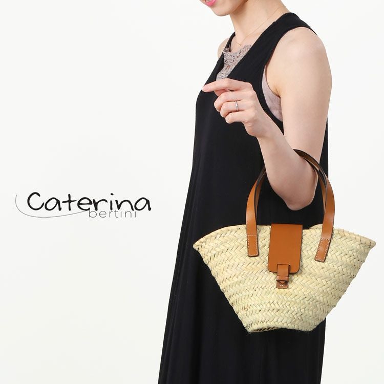 かごバッグ Caterina Bertini ハンドメイド バッグ イタリア製