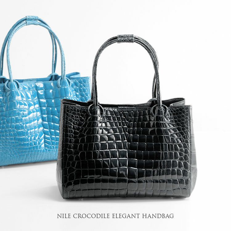 レディース-バッグ-シャイニングクロコダイル｜クロコダイルバッグなら