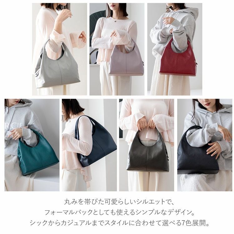 Jamale 本革 ハンドバッグ レディース 日本製 4FB