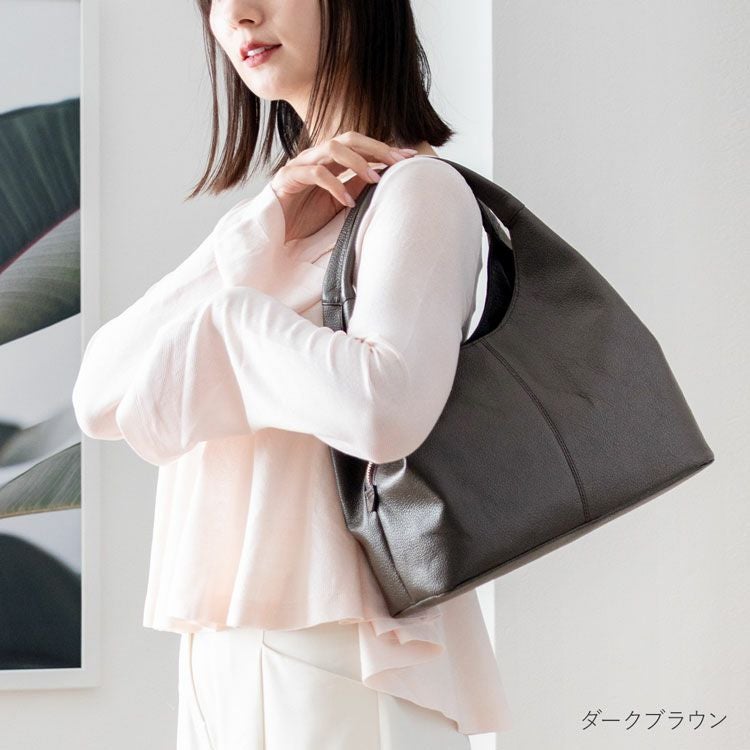 Jamale 本革 ハンドバッグ レディース 日本製 4FB