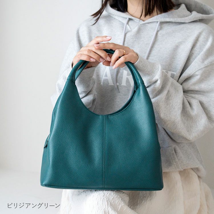 Jamale 本革 ハンドバッグ レディース 日本製 4FB