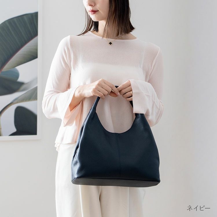 Jamale 本革 ハンドバッグ レディース 日本製 4FB