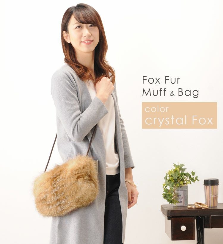 フォックス マフ ファーバッグ レディース 全4色 7F