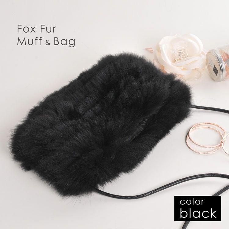 フォックス マフ ファーバッグ レディース 全4色 7F