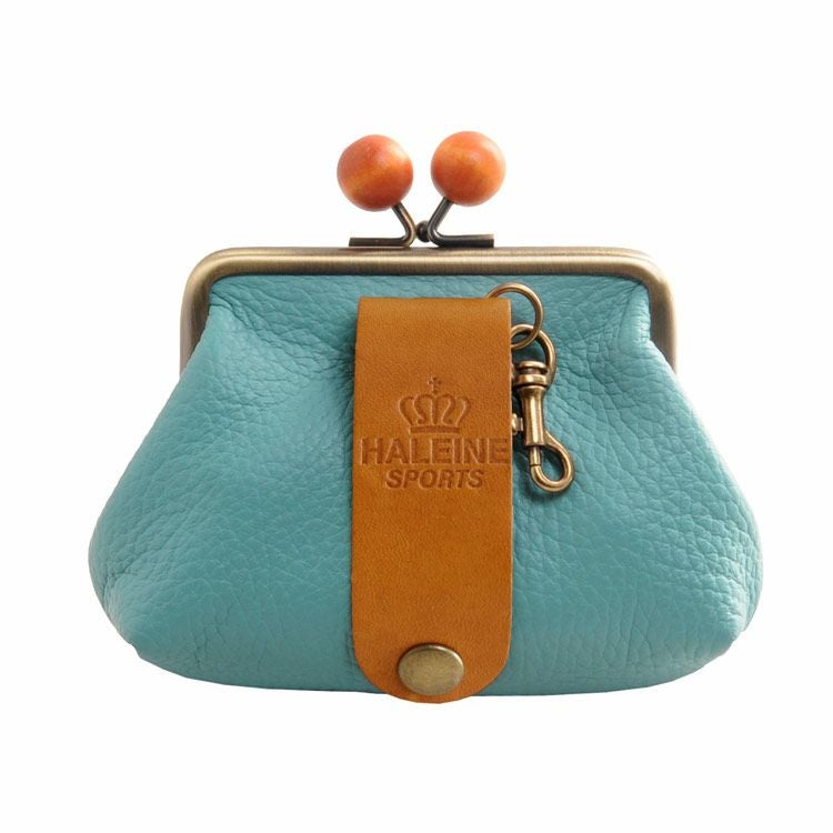 がま口ポーチ 小銭入れ 日本製 本革 栃木レザー 4FA