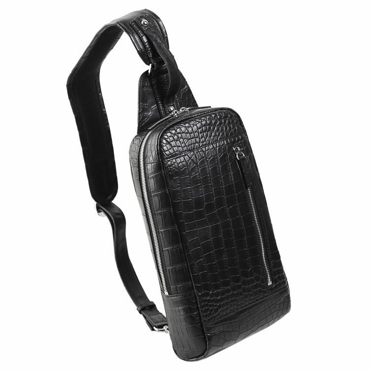 ボディバッグ クロコダイル マット フランス 社製 『クロコダイル