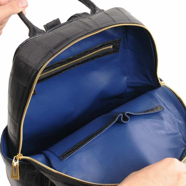 クロコダイル リュック 『クロコダイル保証書付き』 4FA