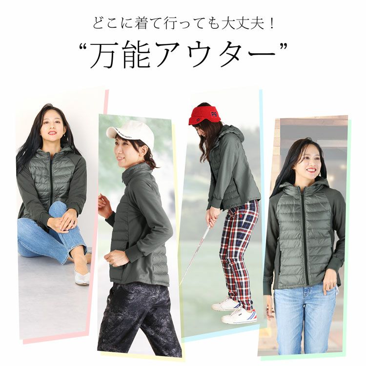 【訳あり】【アウトレット】ダウン80%パーカーレディースダウンジャケットフード付き(08000206r)