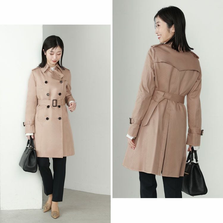 トレンチコート春コートfilomoトレンチ