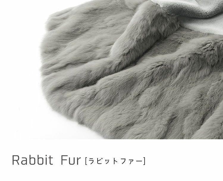 rienda ラビットファーベスト♡ ファーベスト ラビット ファー[品番：SNKC0002103]｜sankyo shokai