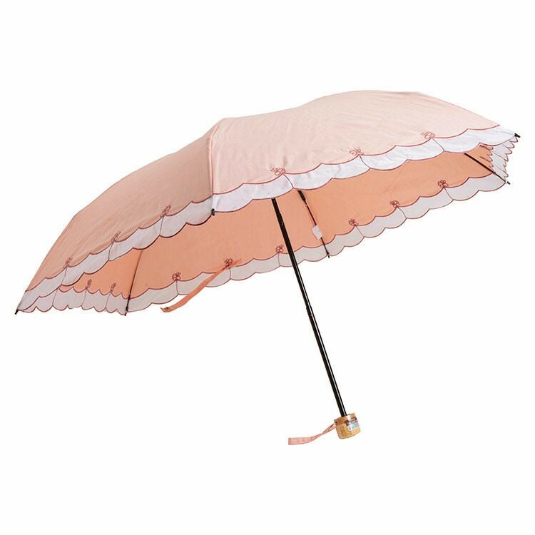 日傘 折りたたみ 晴雨兼用 綿 軽量 【ネコポスで送料無料】 90%以上 UV