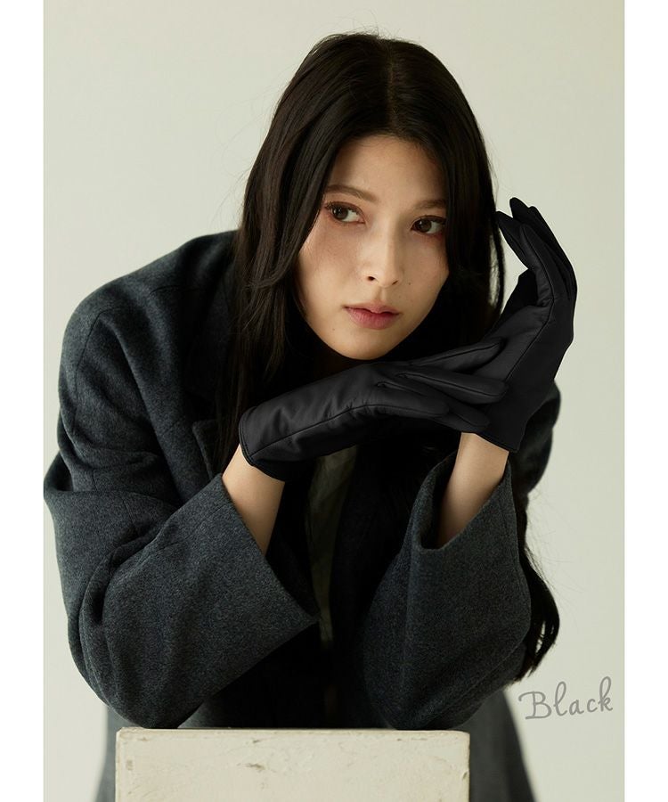 名入れ 別途購入で可能】ラム レザー グローブ スマホ対応 手袋