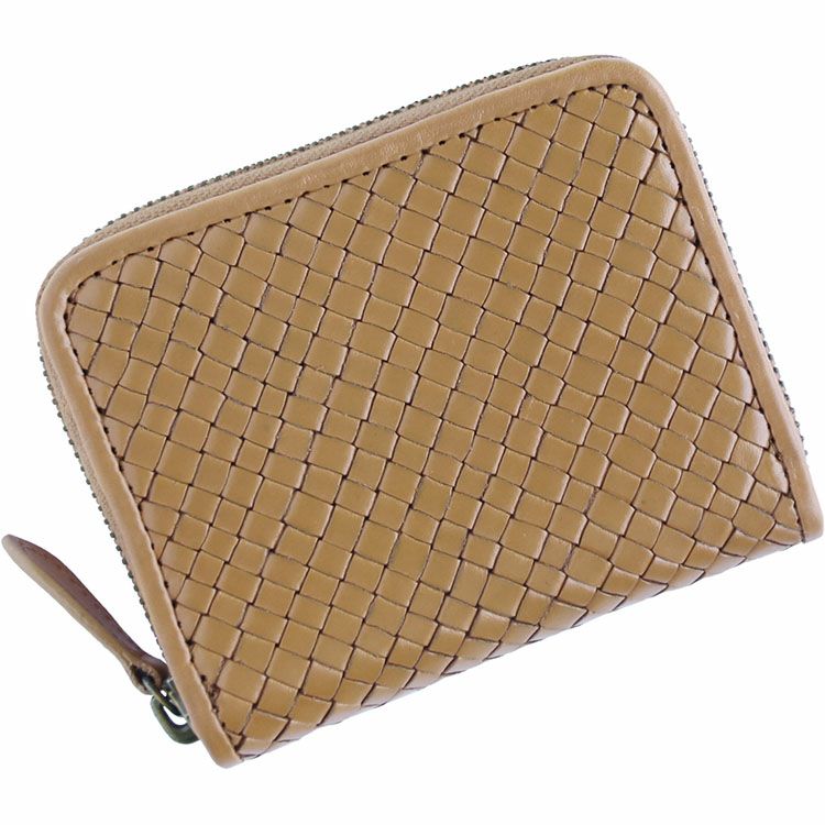 doob London ヌメ革 イントレチャート ミニ財布 レディース 本革 4FC