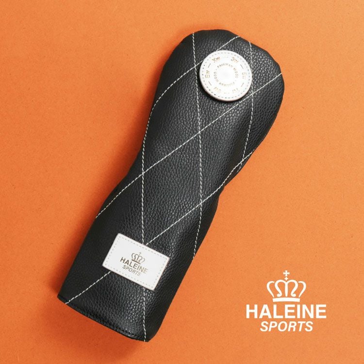 HALEINE SPORTS ゴルフ レザー ヘッドカバー フェアウェイウッド用 FW
