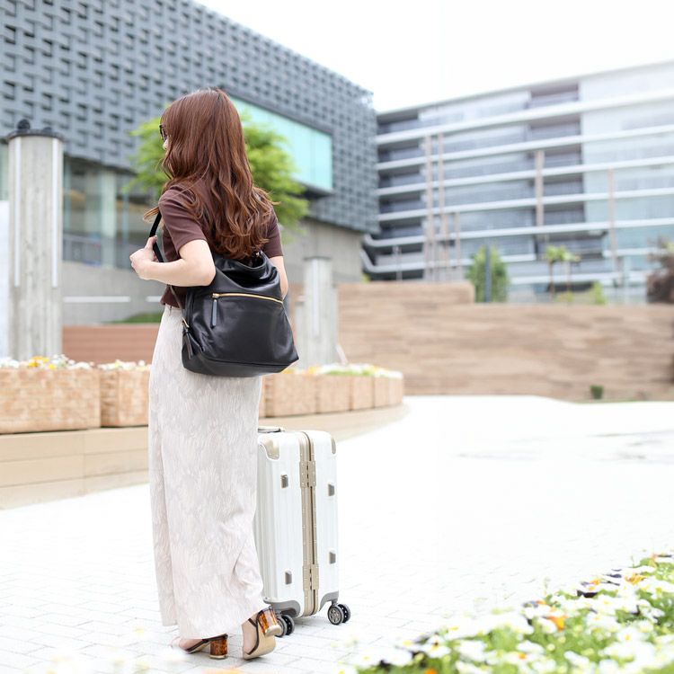 HALEINE 日本製 柔らか牛革 2WAYバッグ リュック サック ショルダー