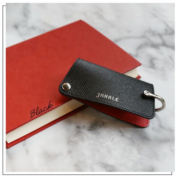 【フルセット】✅底値✅モノグラム キーケース 新品 名入れ 別途購入で可能】Jamale バイカラー 本革 スマートキーケース