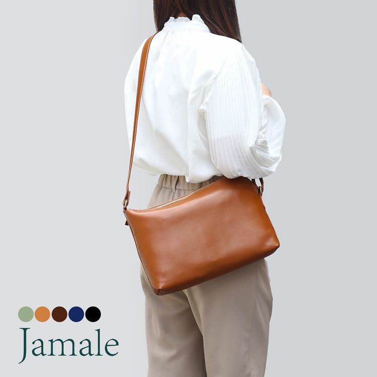 Jamale 防水レザー ショルダーバッグ 4FB