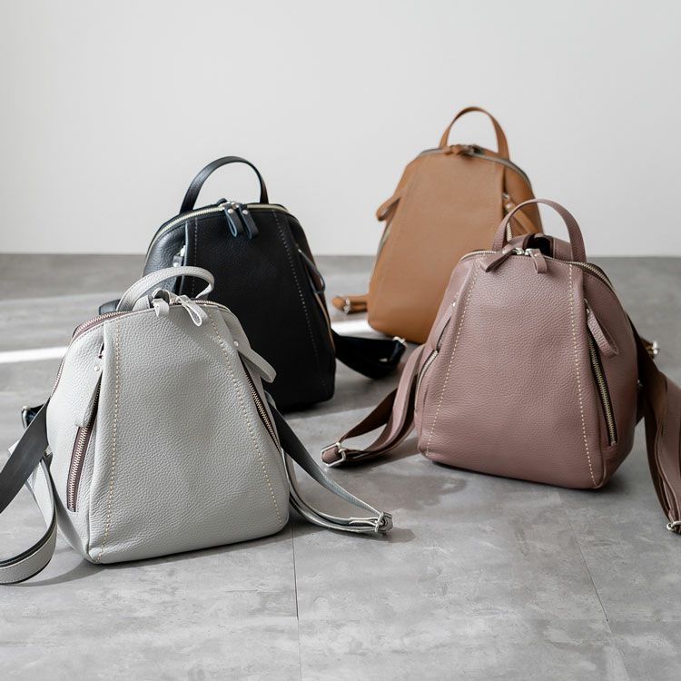 Jamale牛革リュック日本製イタリア製レザーブランドリュックサック