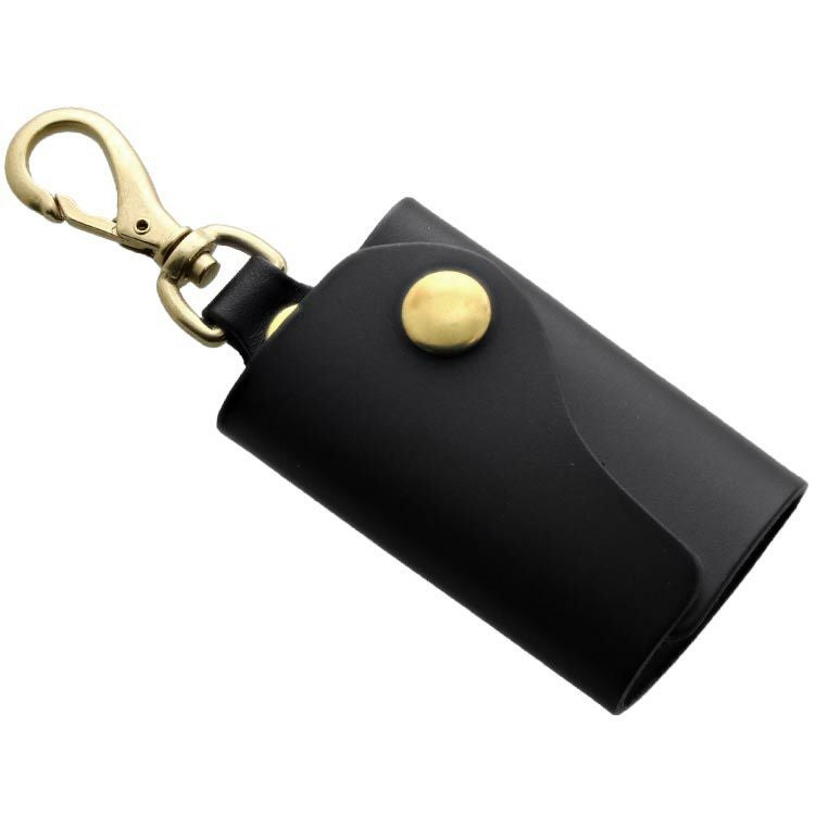 Jamale ヌメ革 コンパクト キーケース 日本製 4FC【ネコポスで送料無料】