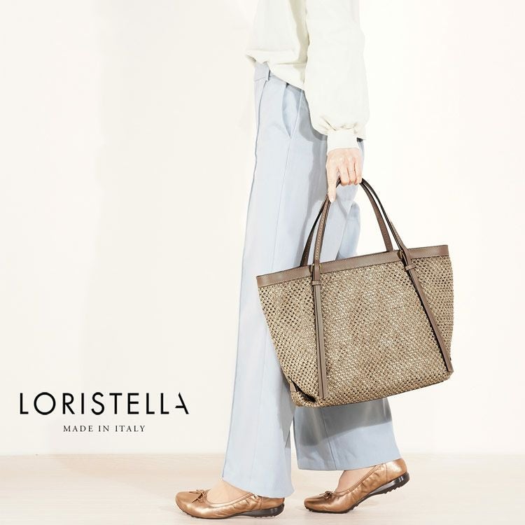 ハンドバッグ レディース 本革 かごバッグ ロリステッラ かごバッグ
