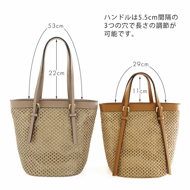 ハンドバッグ レディース 本革 かごバッグ ロリステッラ トートバッグ