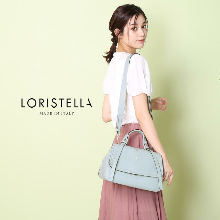 LORISTELLA ロリステッラ 本革 ハンドバッグ レディース 2way
