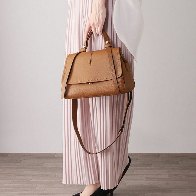 LORISTELLA ロリステッラ 本革 ハンドバッグ レディース 2way