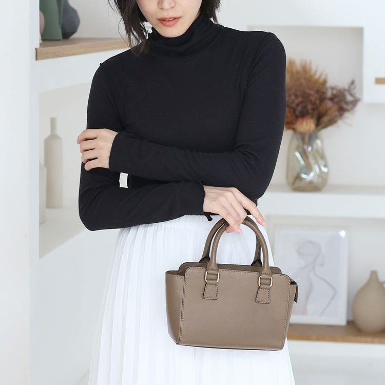 mieno kukka 本革 ミニバッグ ショルダーベルト付き 2WAY レディース