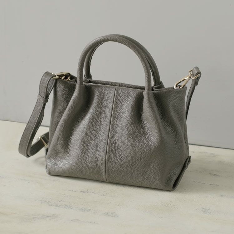 トープ牛革2wayバッグ