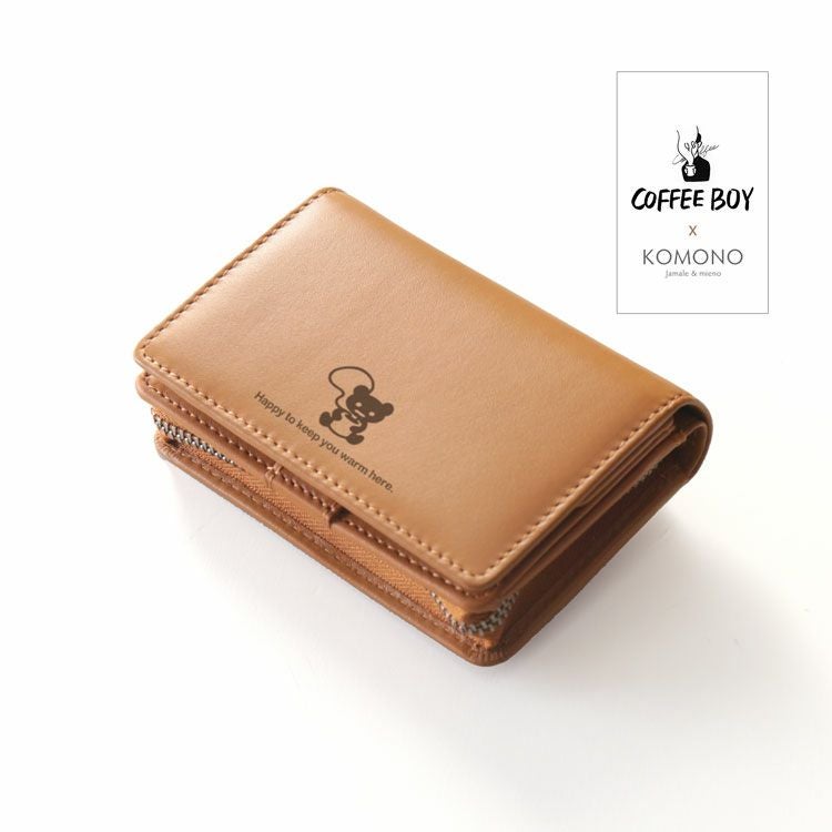 COFFEEBOYコラボアイテム】 マルチケース 財布 mieno コーヒーボーイ