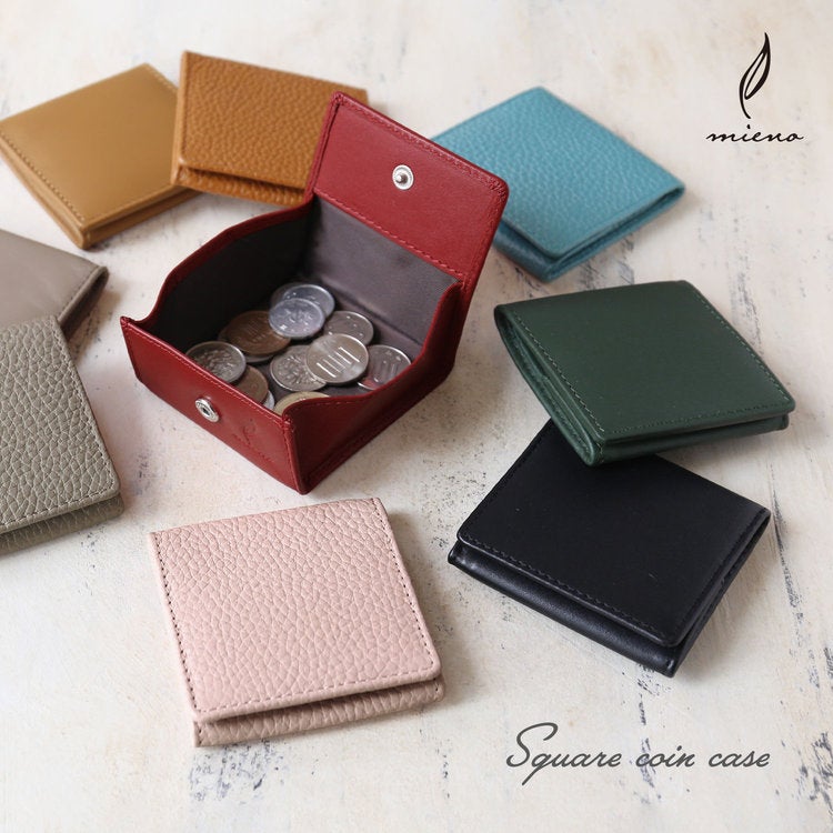 Mieno牛革BOX型小銭入れ(07000399r)