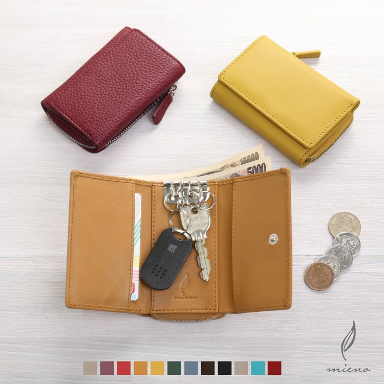 mieno(ミエノ) キーケース財布