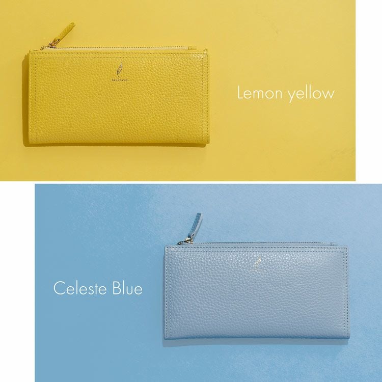 mienoスピラレザー長財布レディース薄い薄型サイフ