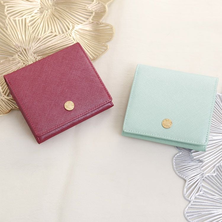 二つ折り財布 レディース 小さい 財布 ル・プレリー ビジュー Le