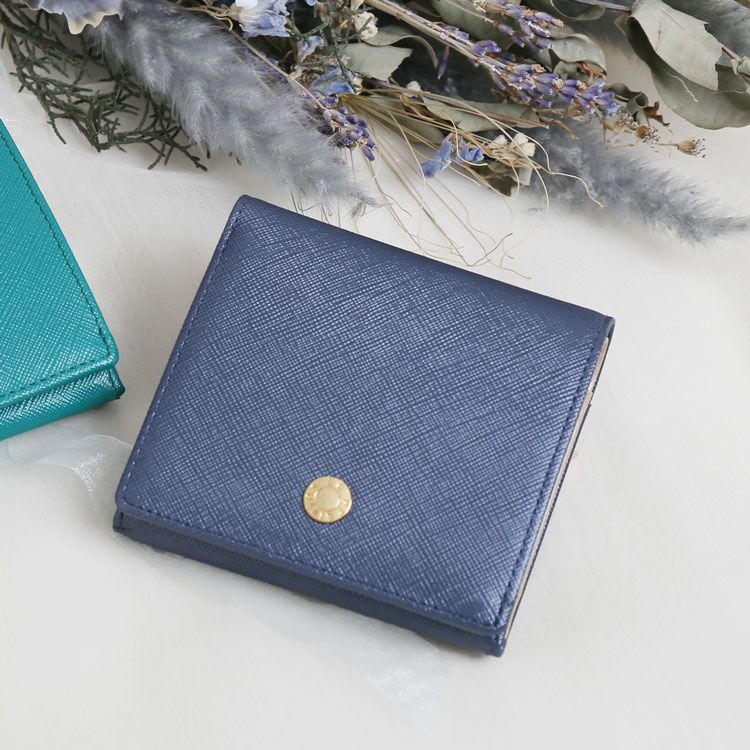 二つ折り財布 レディース 小さい 財布 ル・プレリー ビジュー Le