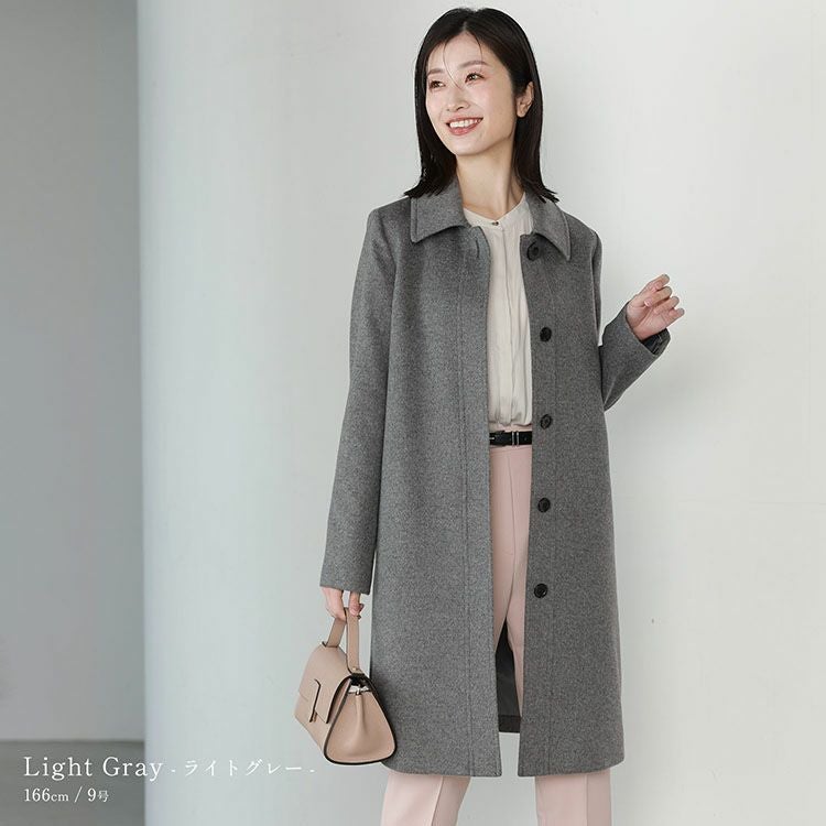 映画衣裳協力品】 Filomo ステンカラー コート レディース 比翼仕立て