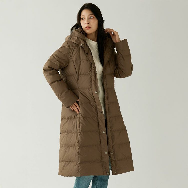 Filomo ダウンコート レディース ロング ダウン90% 5F (2499r)