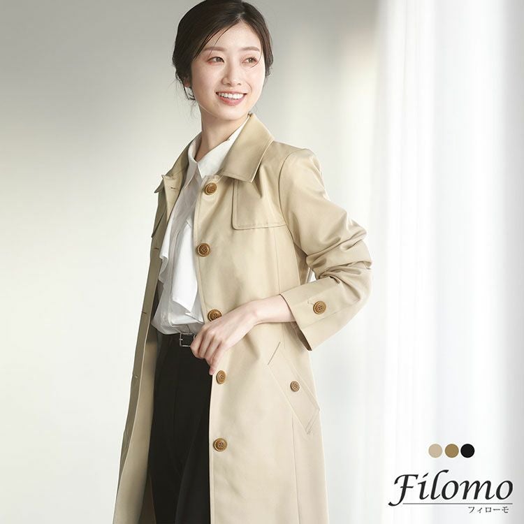 Filomoシングルトレンチコート